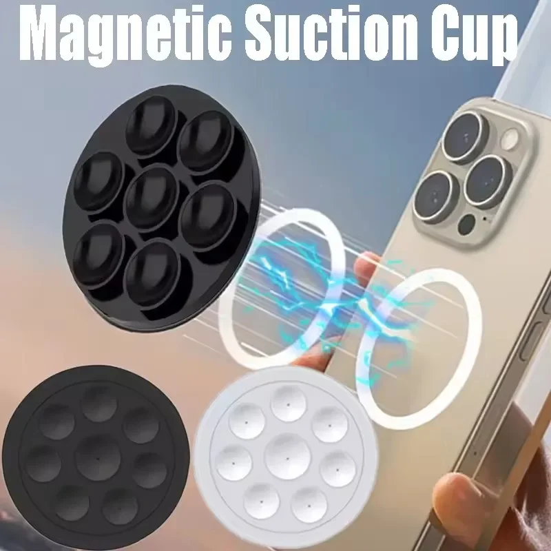 Phone Accessories Hooks - For Magsafe Magnetic Suction Cup Phone