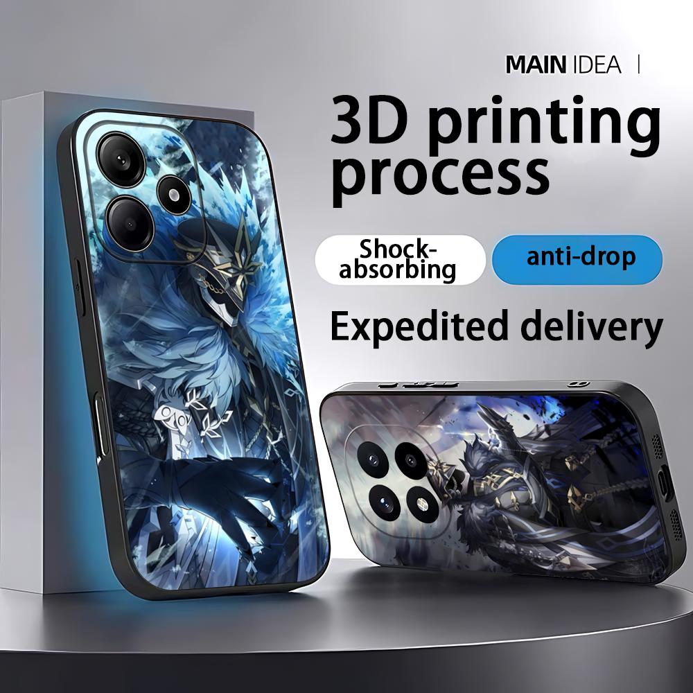 Xiaomi Phone Accessories - Genshin Impact Capitano Phone Case For