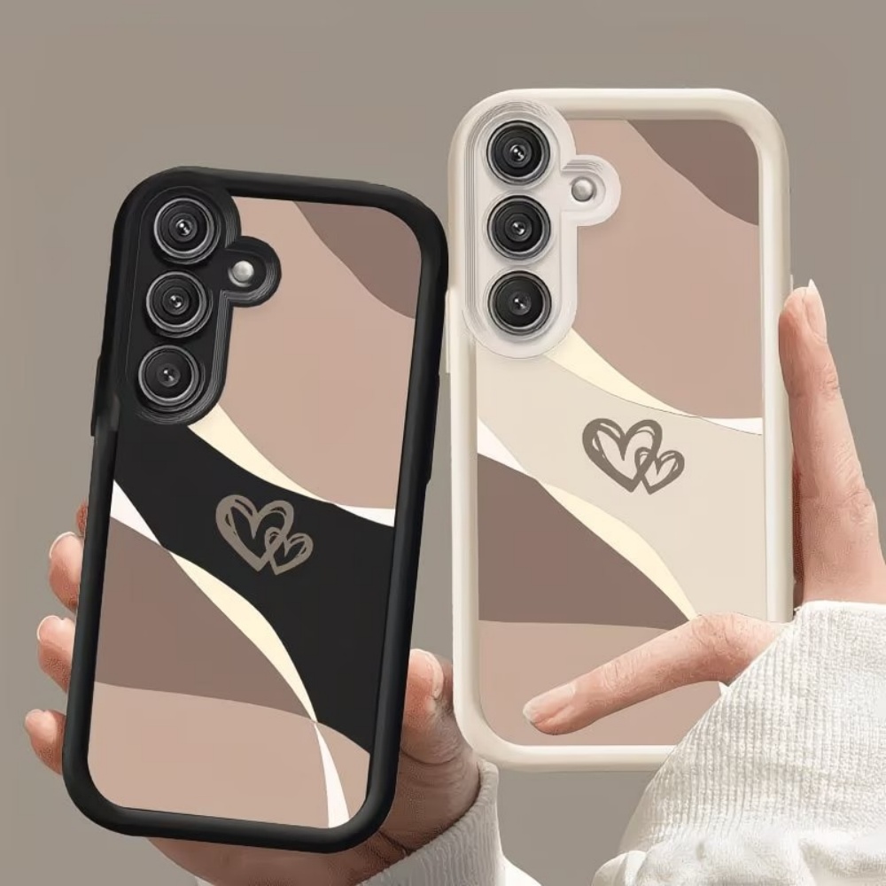 Samsung Accessories Phone - Nice Love Heart Shockproof Soft TPU