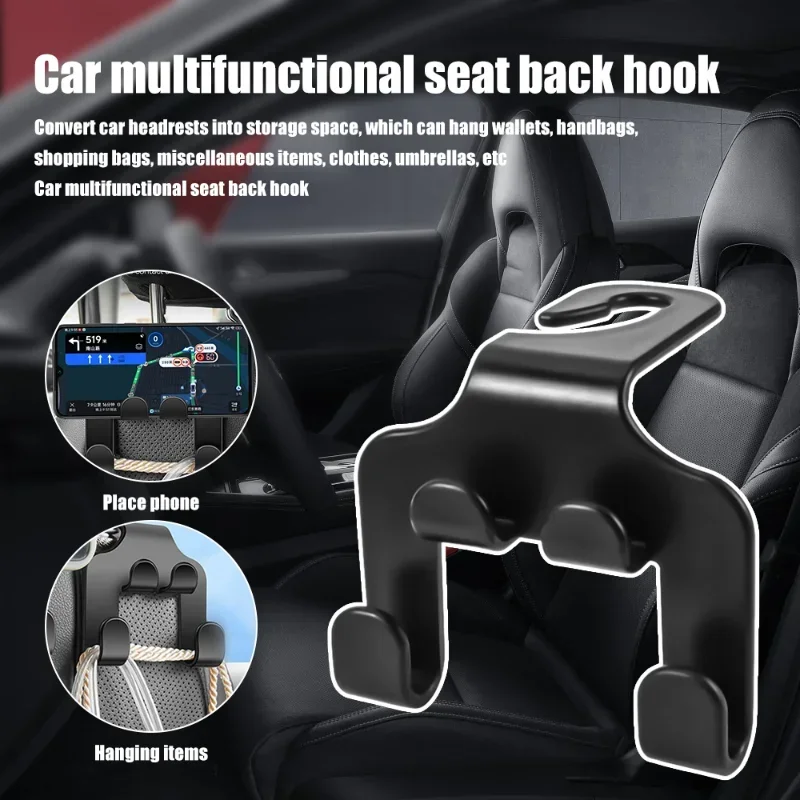 Car Seat Back Double Head Phon - Phone Accessories Hanger 评论和价格