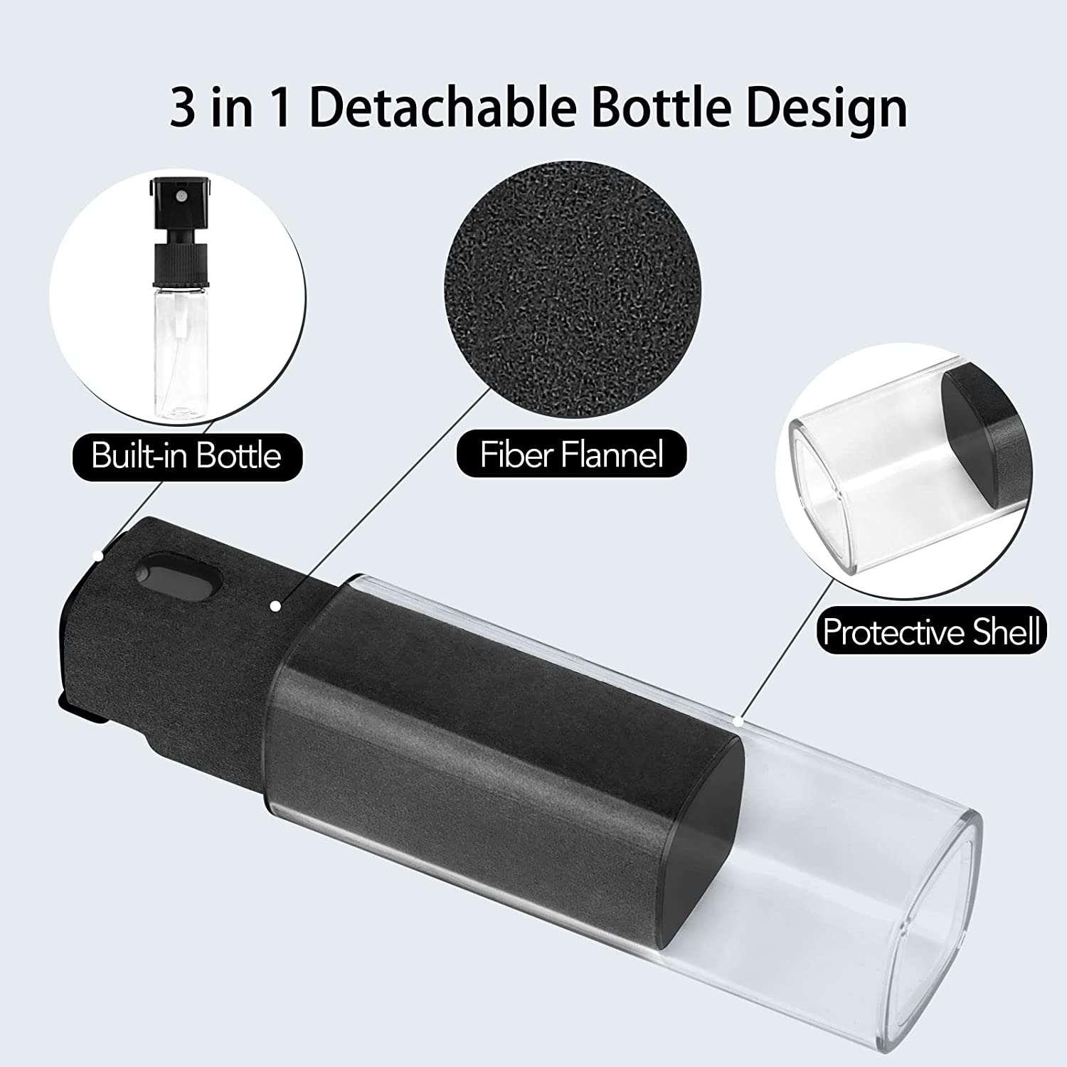 2-In-1 Mobile Phone Screen Spr - Screen Cleaner Spray 评论和价格
