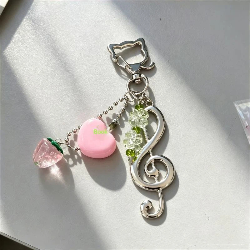 Cute Strawberry Star Keychain  - Phone Accessories For Teen Girls 评论和价格
