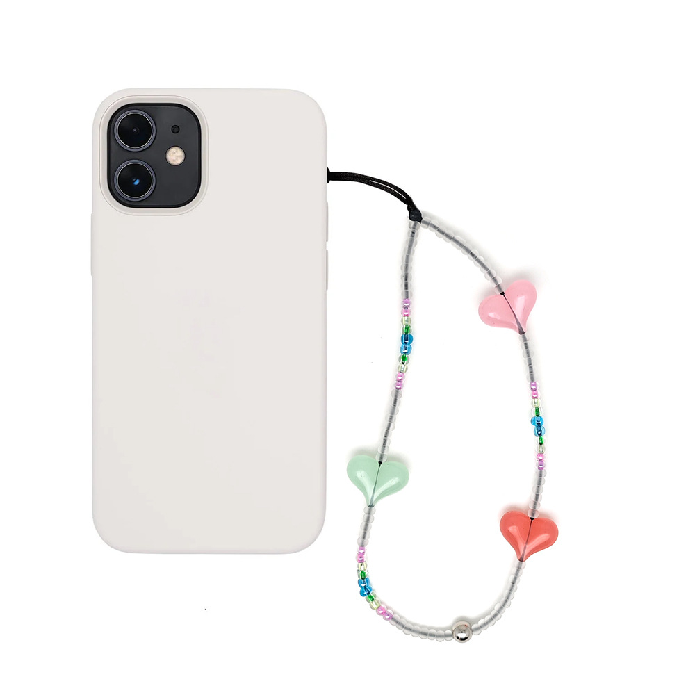 HERLOOK Y2K Beaded Heart Phone - Phone Accessories For Teen Girls 评论和价格