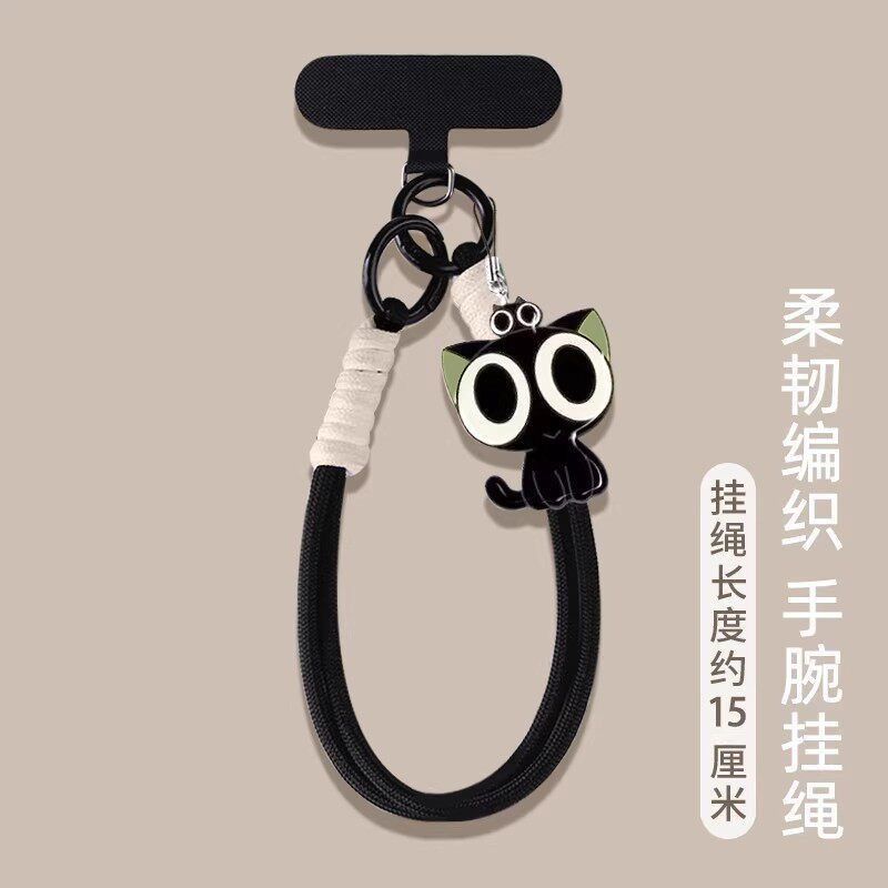 A stylish black cat-themed ant - Phone Accessories Hanger 评论和价格