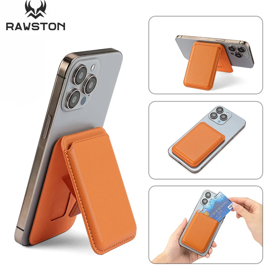 Kickstand Magnetic Leather Wal - Phone Accessories Items 评论和价格