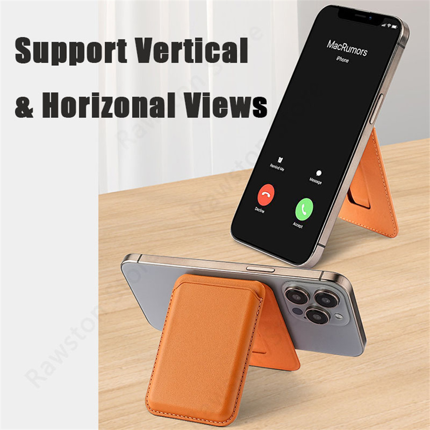 Kickstand Magnetic Leather Wal - Phone Accessories Items 评论和价格