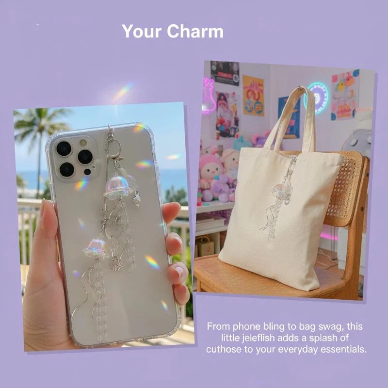 Beaded Phone Lanyard Star Sea  - Phone Accessories For Teen Girls 评论和价格