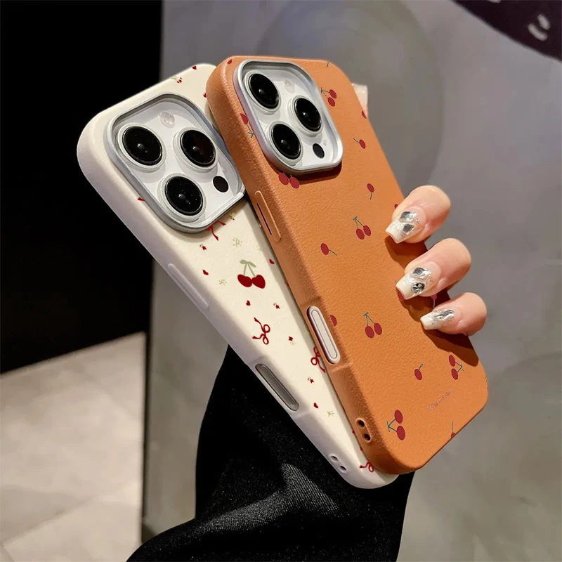 INS Cute Cartoon Cherry Patter - Xiaomi Phone Accessories 评论和价格