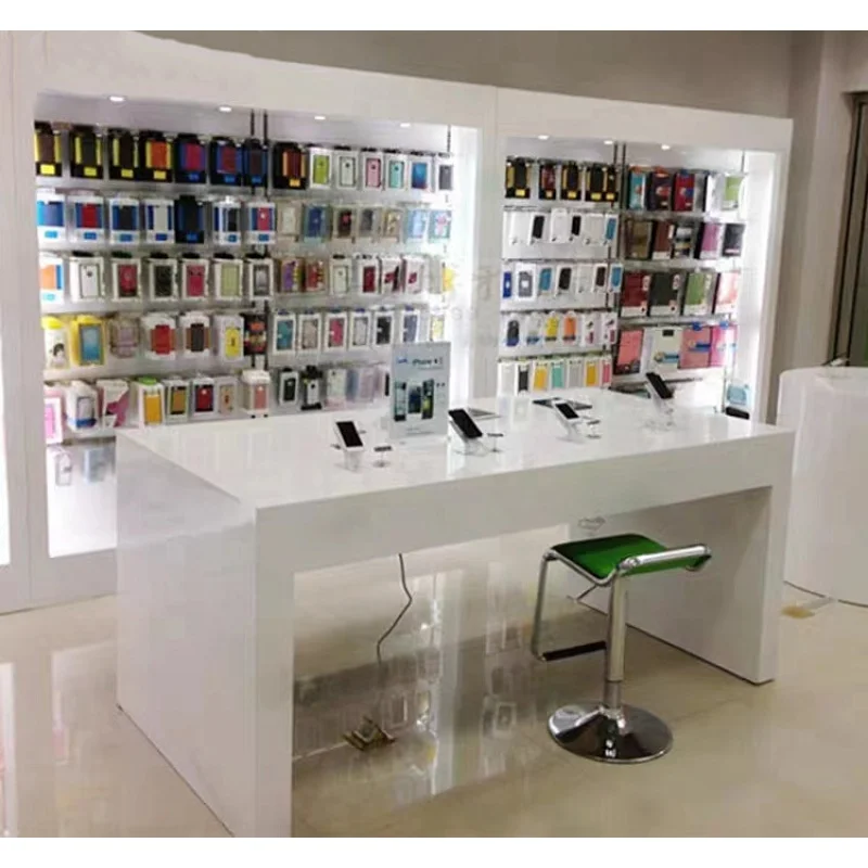 custom，Wooden Slatwall Mobile  - Phone Accessories Hooks 评论和价格