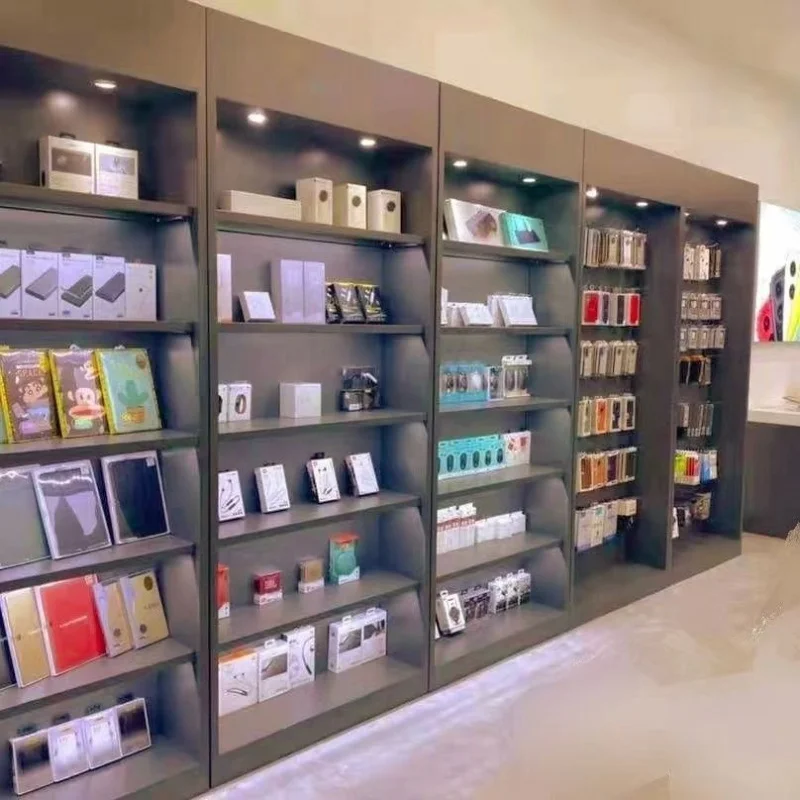 custom，Wooden Slatwall Mobile  - Phone Accessories Hooks 评论和价格