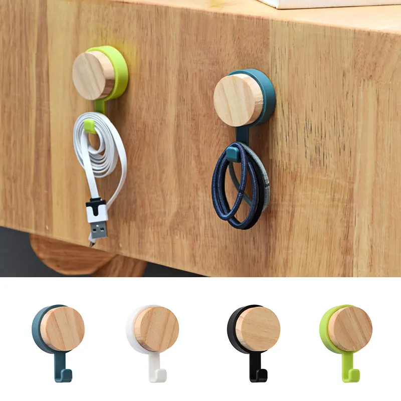 Wood Key Holder Hat Scarf Stor - Phone Accessories Hooks 评论和价格