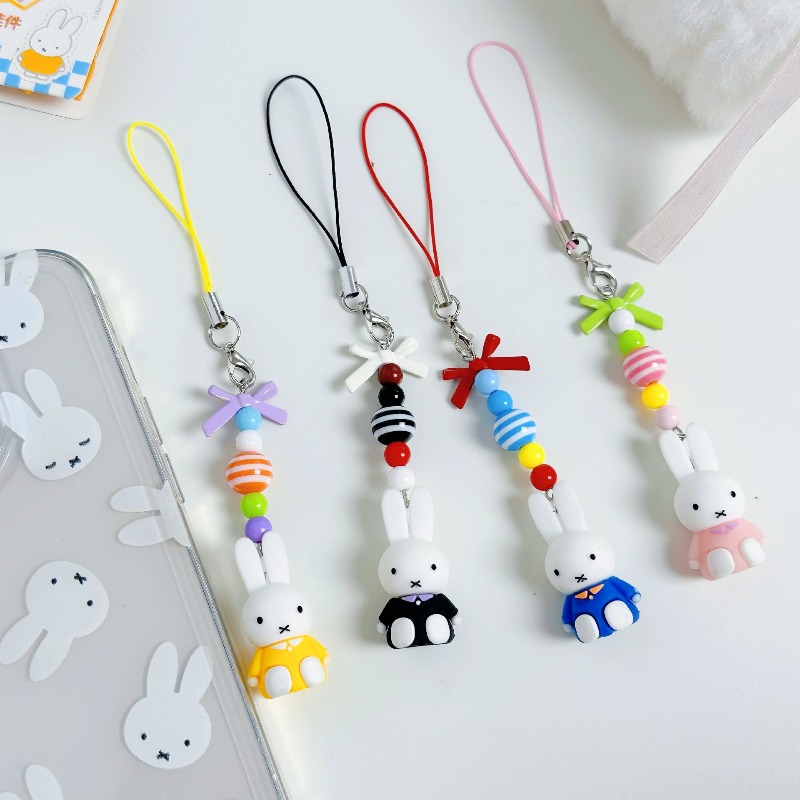 Kawaii Miffy Phone decor Cute  - Phone Accessories For Teen Girls 评论和价格