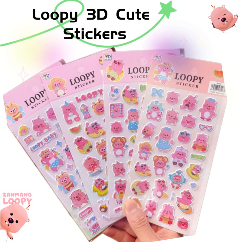 New Pororo Anime Cute Loopy 3D - Phone Accessories Items 评论和价格