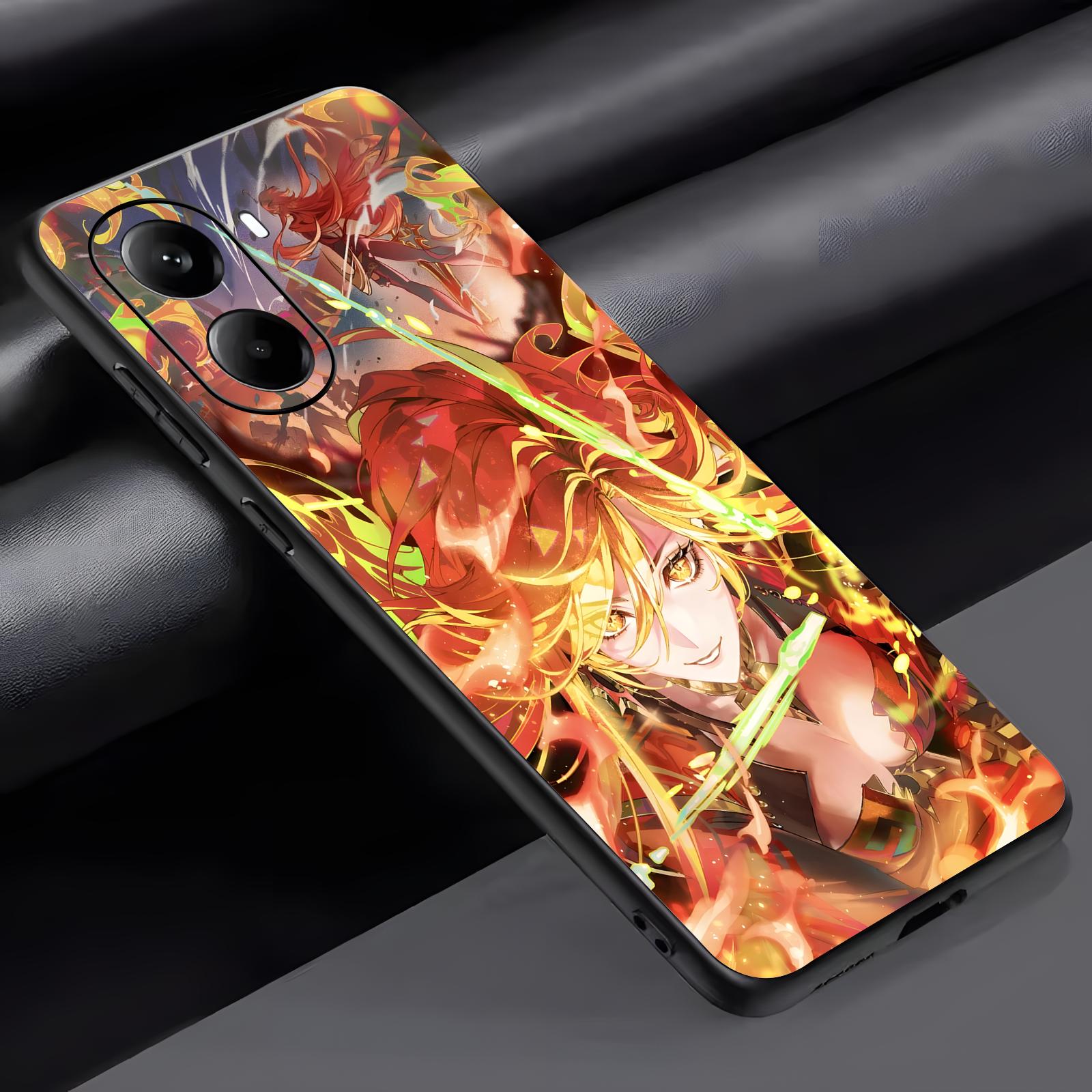 genshin impact Mavuika  Phone  - Xiaomi Phone Accessories 评论和价格
