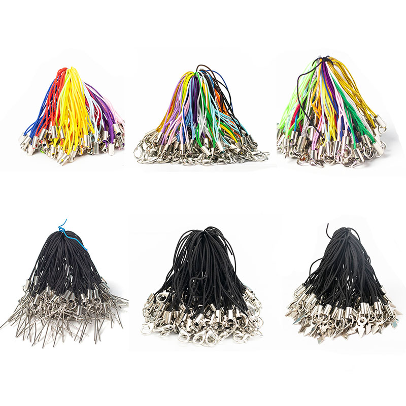 Mixed 100pcs/lot Thread Cord K - Phone Accessories Hanger 评论和价格